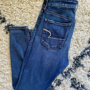 American Eagle Hi Rise Skinny Jeans